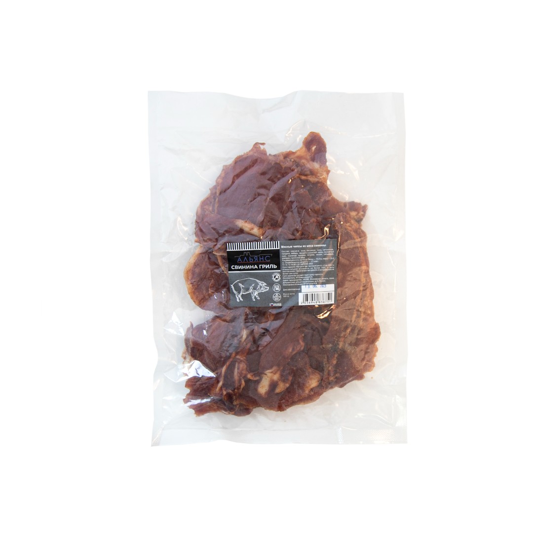 Мясо (АЛЬЯНС) вяленое свинина гриль (500гр) в Истре