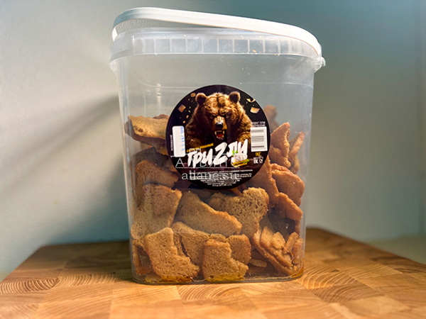 Ведро Ржаные гренки с чесноком в Истре