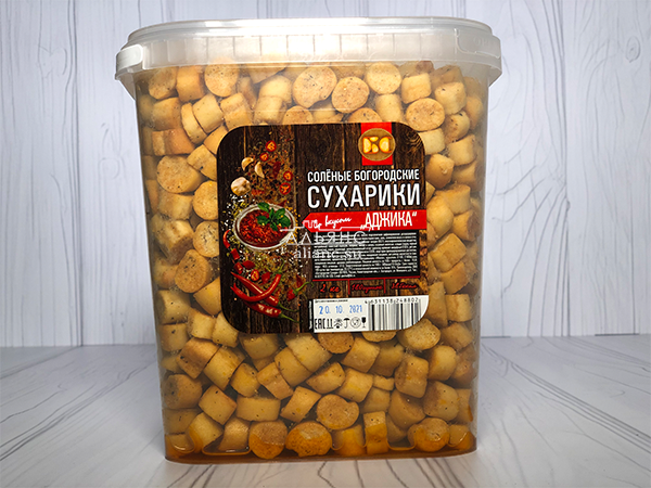 Сухарики с аджикой в Истре