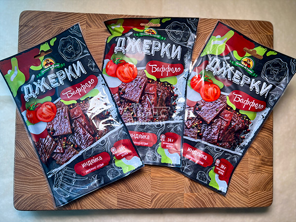Джерки из индейки "Баффало" 45 гр. в Истре