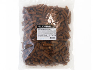 Джерки из тунца острые (500 гр.): Деревенские гренки со вкусом Телятина на гриле (Сурские)