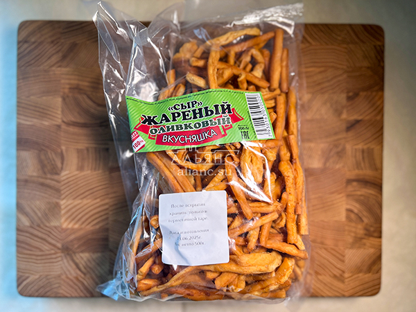Жареный сыр "ВКУСНЯШКА" (Оливковый) 500гр. в Истре