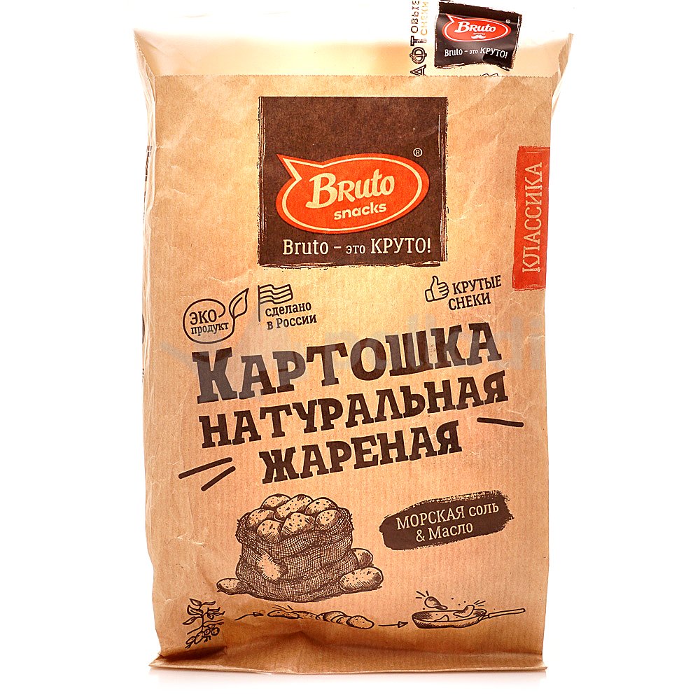 Картофель «Бруто» с солью 70 гр. в Истре