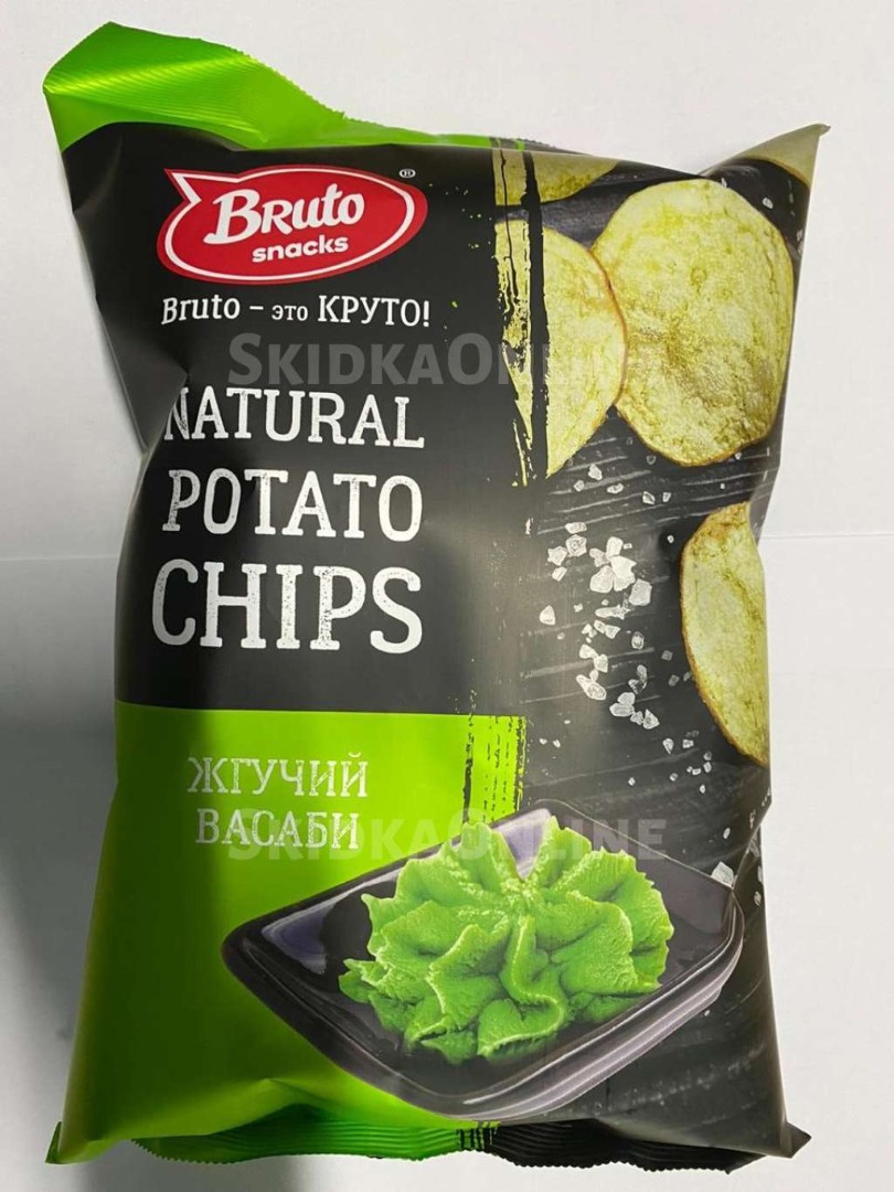 Картофель «Бруто» со вкусом васаби 70 гр. в Истре