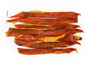 Омуль вяленый: Горбуша теша (брюшки) холодного копчения